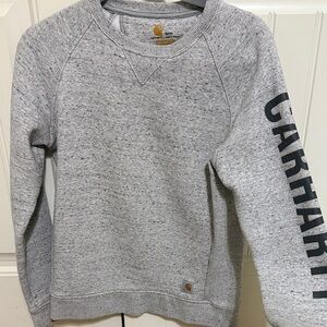 Carhartt Heather Gray Crewneck Sweatshirt